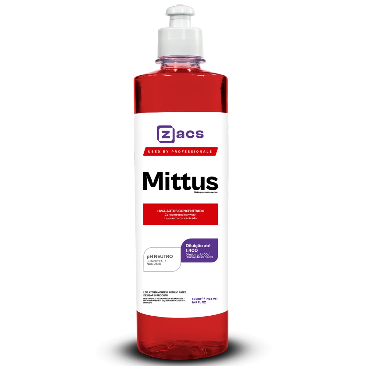 15397079608-whatsapp-image-2025-11-30-at-22-57-59.jpeg Mittus Lava Autos Neutro 500ml Zacs - Imagem 1