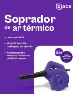 Soprador Térmico 600w 127v Zacs - Imagem 3