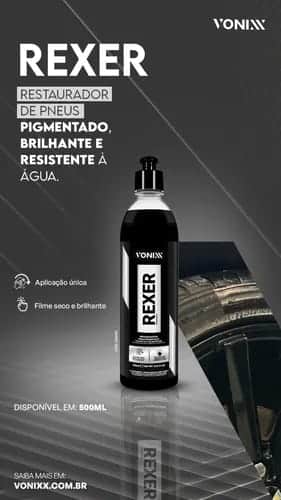 15397538103-whatsapp-image-2025-12-02-at-23-16-15.jpeg Rexer Restaurador de Pneus Pigmentado 500ml - Imagem 1